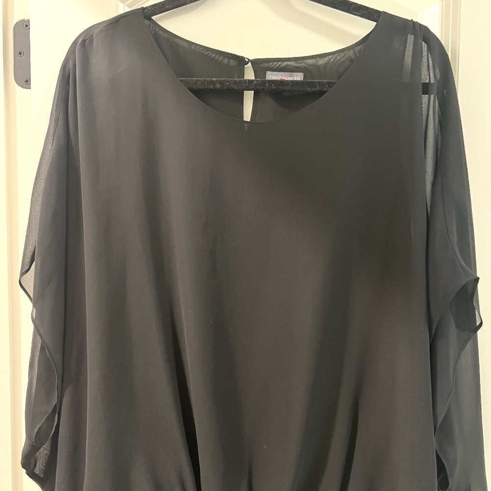 Vince Camuto Black Evening top